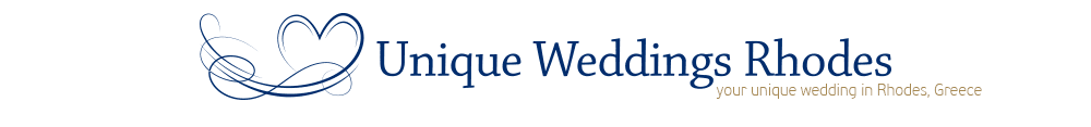 Unique Weddings Rhodes — original logo
